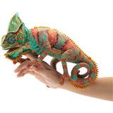 Folkmanis Small Chameleon 11 Inch Puppet - Radar Toys