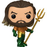 Funko Aquaman Lost Kingdom POP Aquaman Green Gold Vinyl Figure - Radar Toys