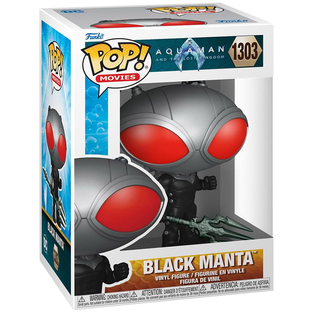 Funko Aquaman Lost Kingdom POP Black Manta Vinyl Figure