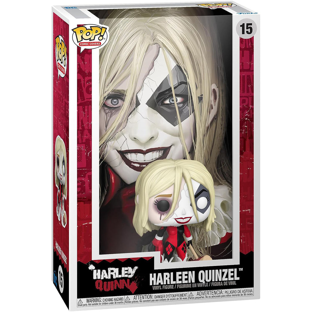 Funko DC POP Comic Cover Harleen Quinzel Figure Set