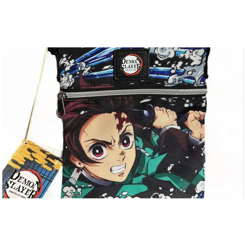 Funko Demon Slayer Tanjiro Checkerboard Crossbody Passport Bag