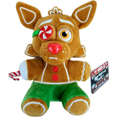 Funko Five Nights At Freddy's Plushies Holiday Foxy 7 Inch Plush Figure - Radar Toys