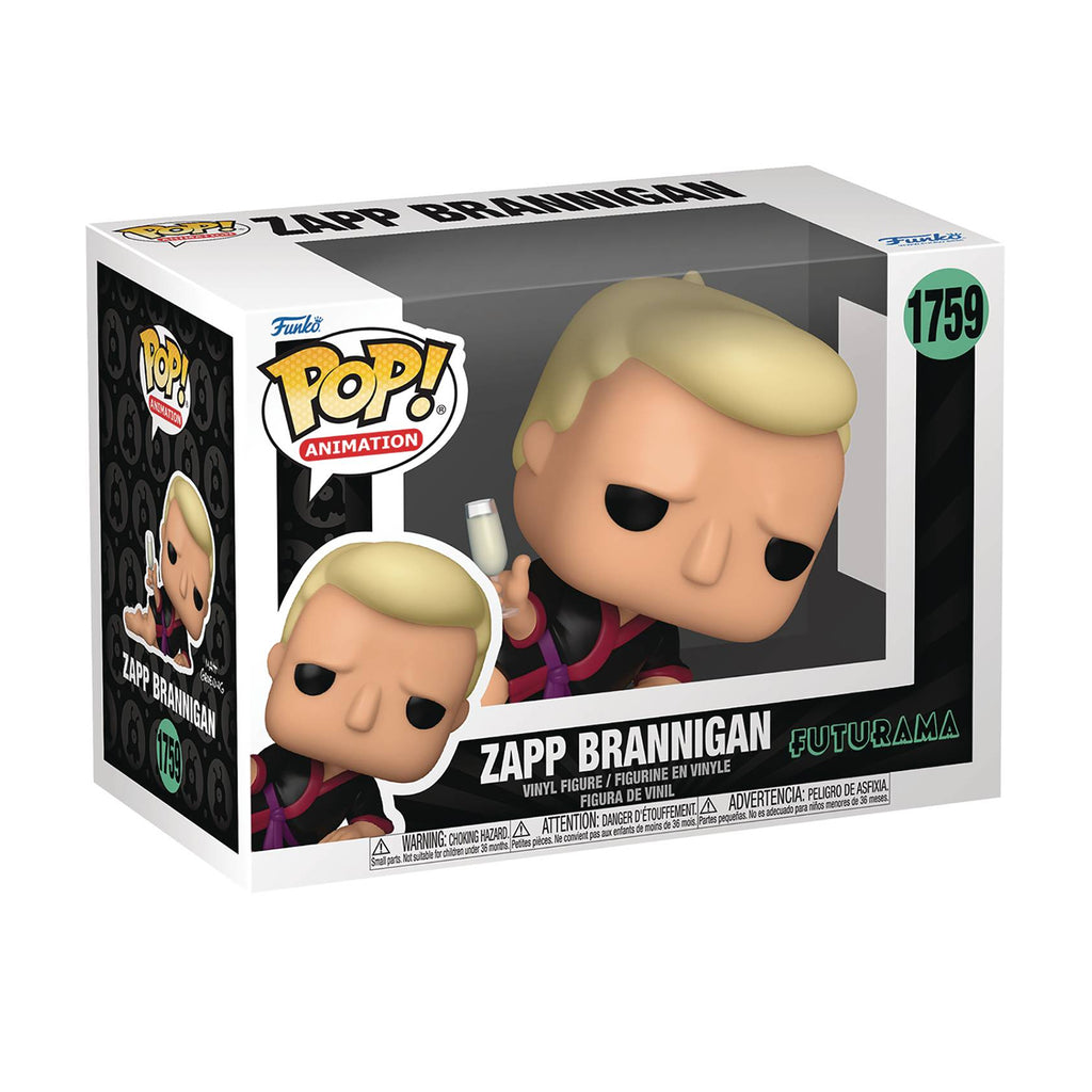 Funko Futurama S4 POP Zapp Brannigan Vinyl Figure