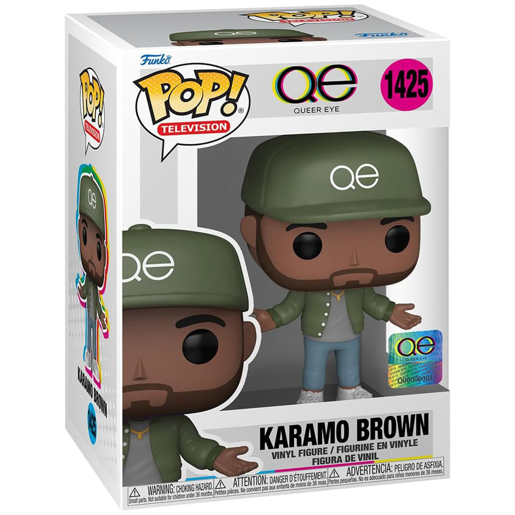 Funko Queer Eye POP Karamo Brown Vinyl Figure - Radar Toys