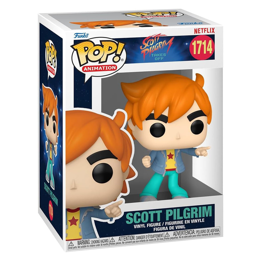 Funko Scott Pilgrim Takes Off POP Scott Pilgrim Vinyl Figure - Radar Toys