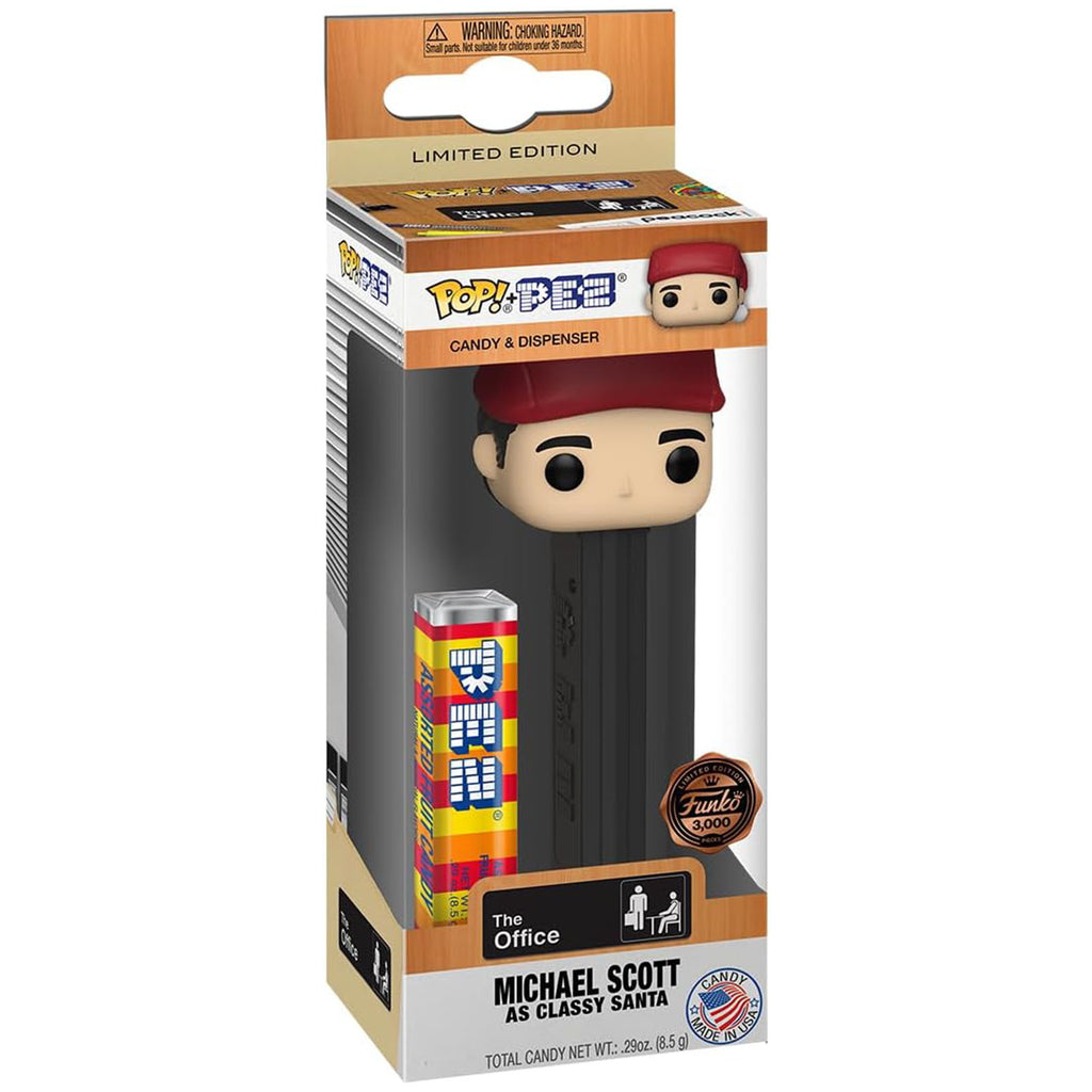 Funko The Office POP Pez Michael Scott As Classy Santa Candy Dispenser