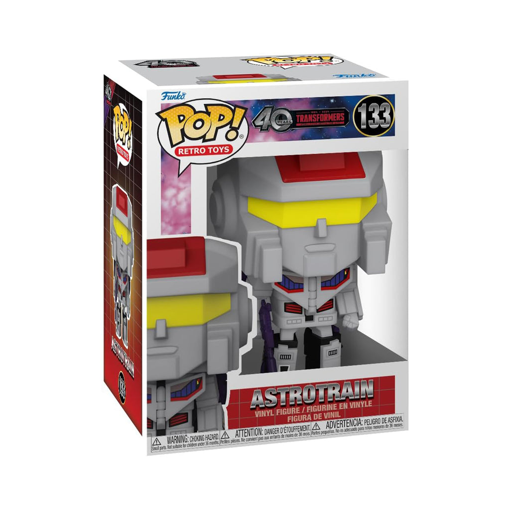Funko Transformers POP Retro Toys Astrotrain Vinyl Figure - Radar Toys