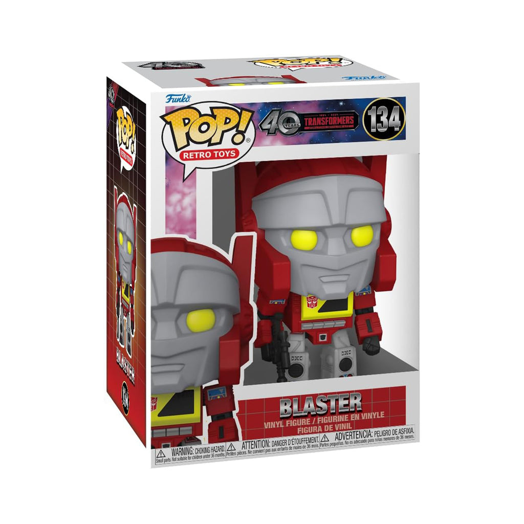 Funko Transformers POP Retro Toys Blaster Vinyl Figure