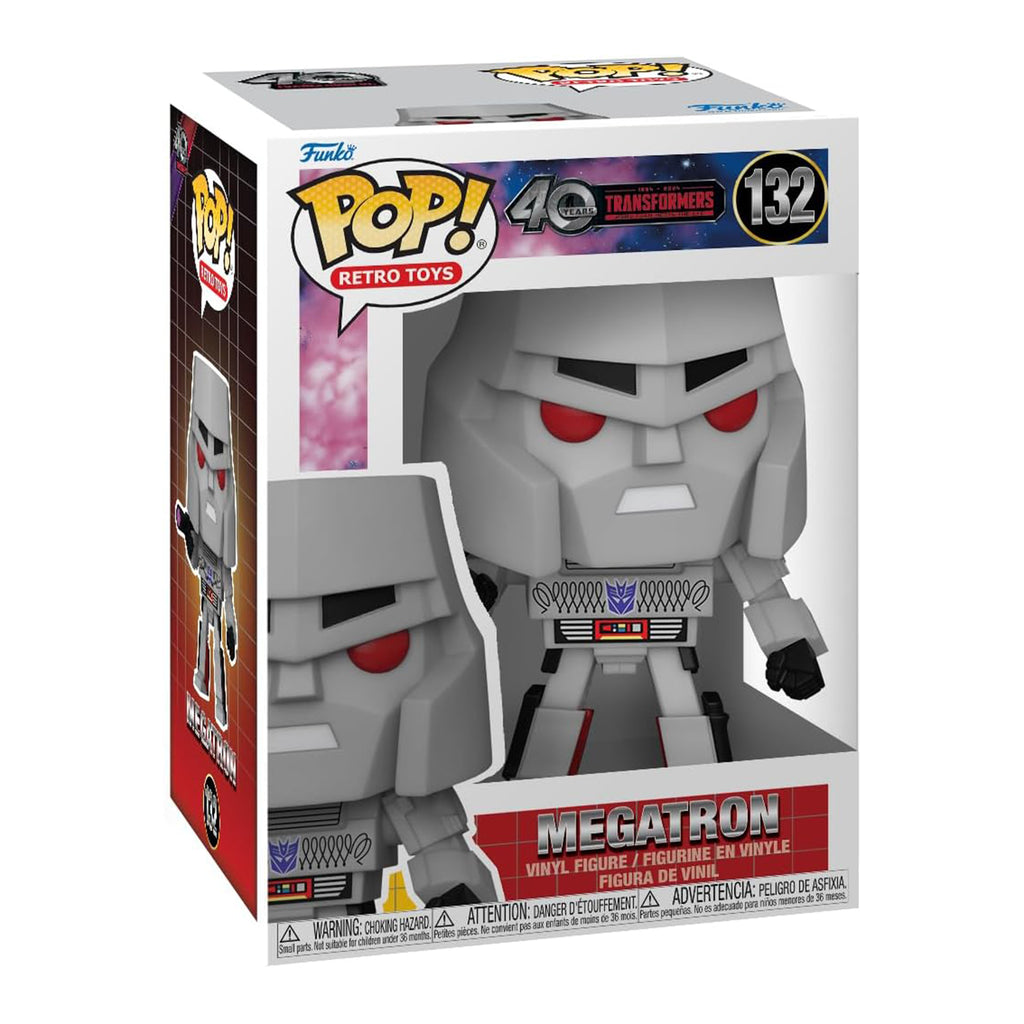 Funko Transformers POP Retro Toys Megatron Vinyl Figure - Radar Toys