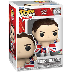Funko WWE S19 POP British Bulldog Vinyl Figure