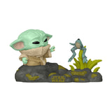 Funko Star Wars Mandalorian S10 POP Deluxe Din Grogu With Frog Vinyl Figure Set - Radar Toys