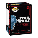 Funko Star Wars Specialty Series POP Darth Maul Hologram Glow In The Dark Vinyl Figure - Radar Toys