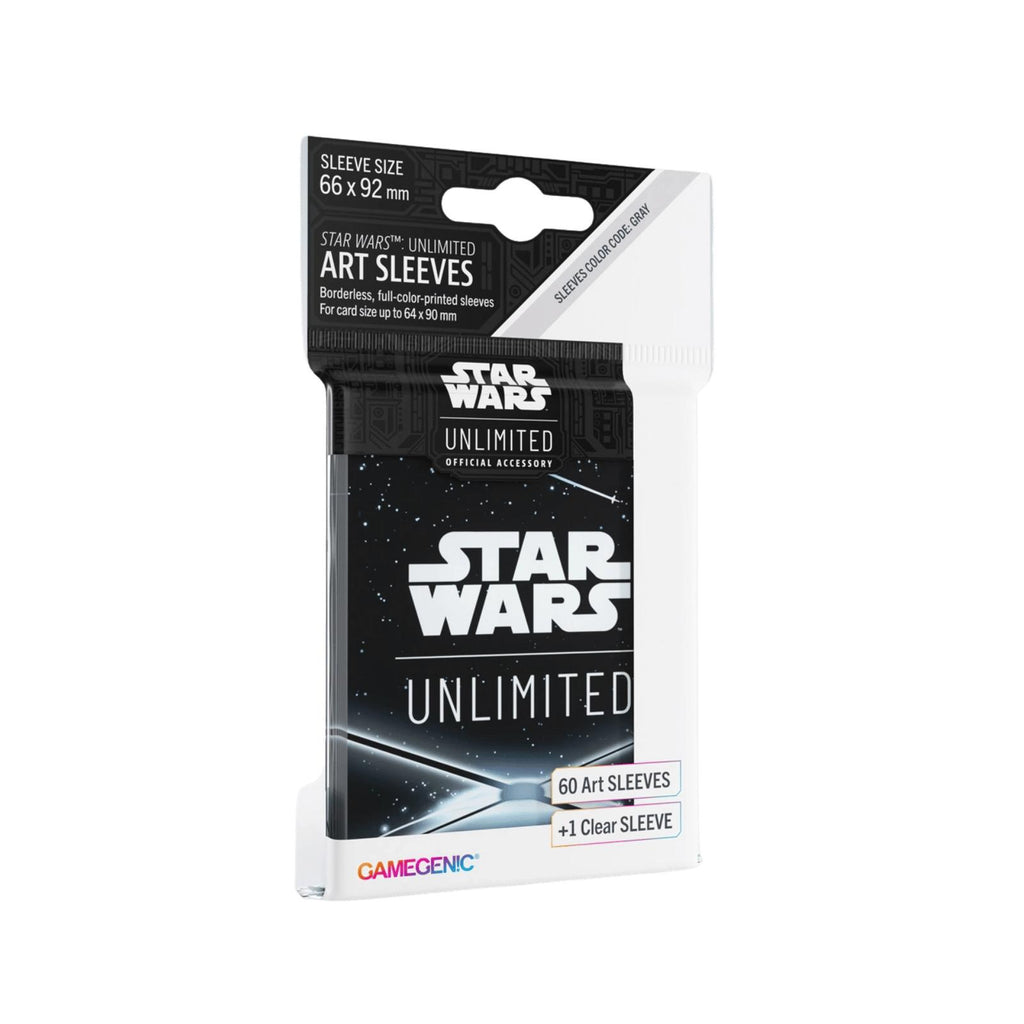 Game Genic Star Wars Unlimited Gray Art Sleeves 60 Count