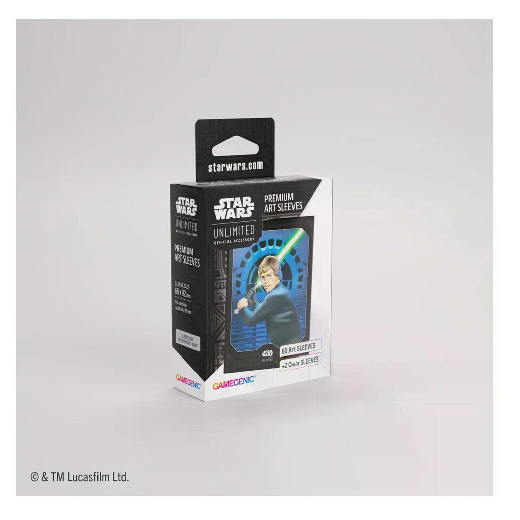 Game Genic Star Wars Unlimited Luke Skywalker Art Sleeves 60 Count