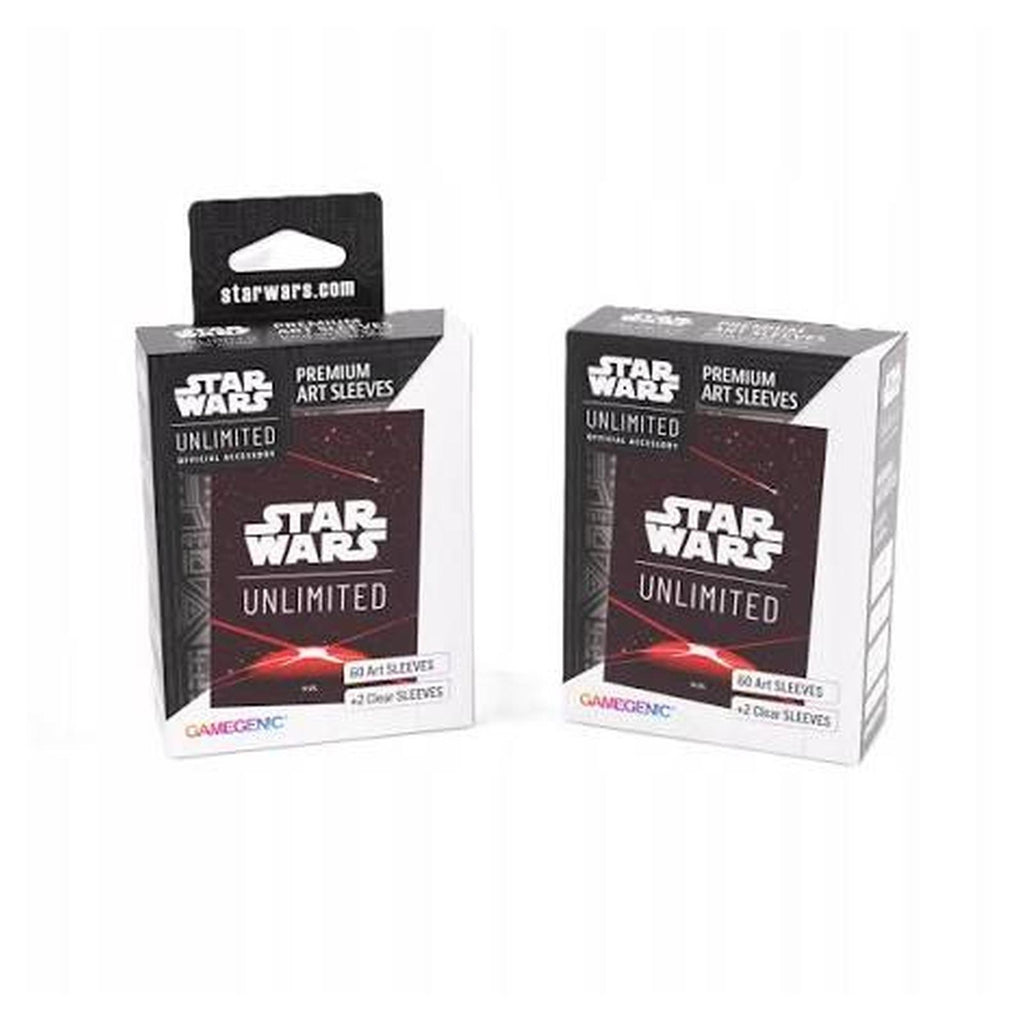 Game Genic Star Wars Unlimited Red Art Sleeves 60 Count