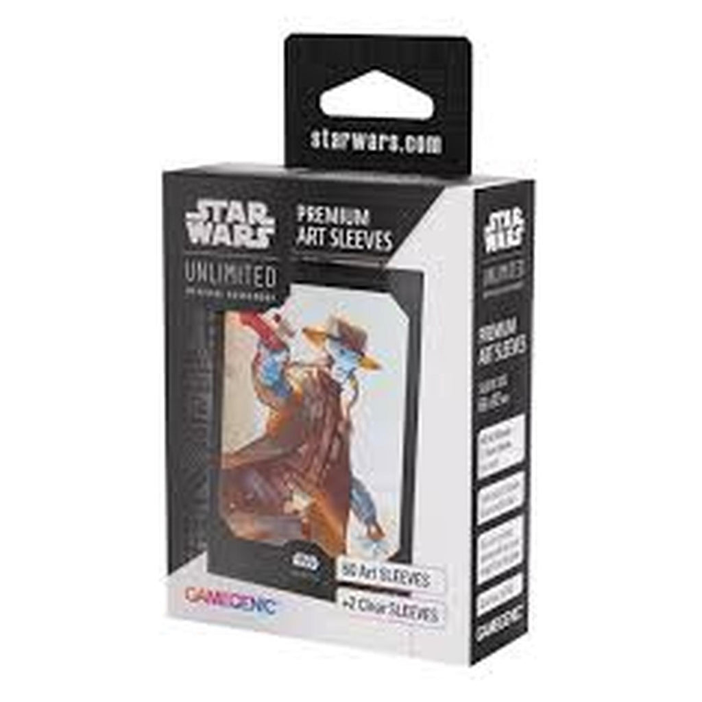 Game Genic Star Wars Unlimited Cad Bane Art Sleeves 60 Count