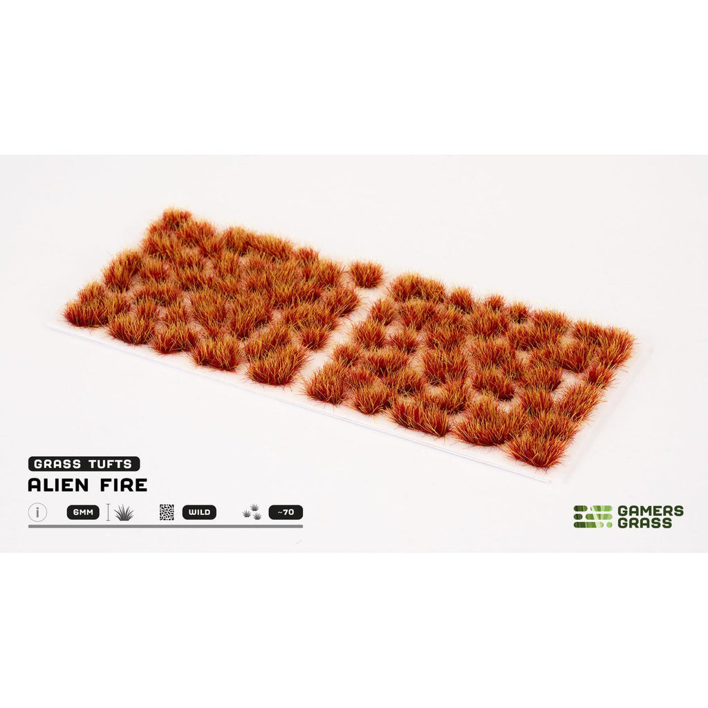 Gamers Grass Alien Fire 6mm Tuft Wild