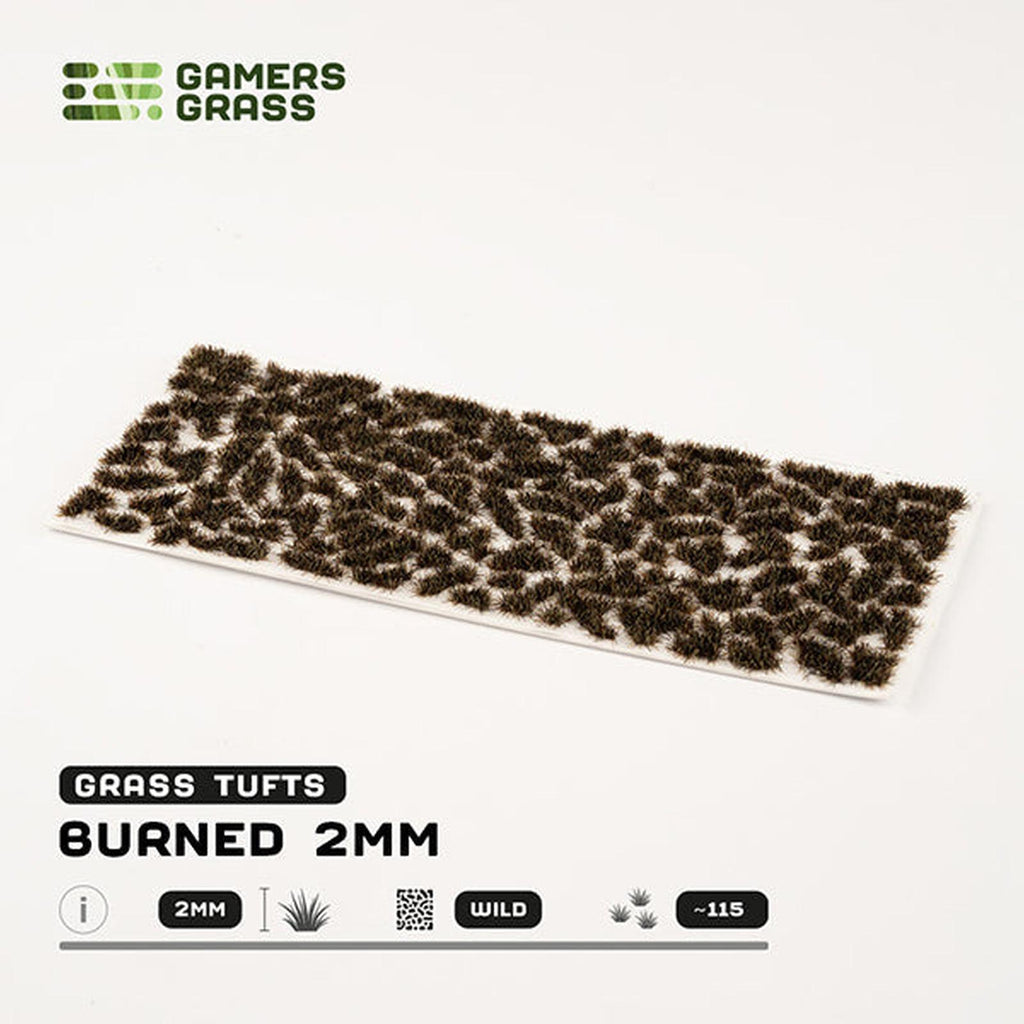 Gamers Grass Burned 2mm Tuft