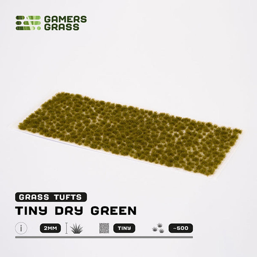 Gamers Grass Dry Green 2mm Tuft
