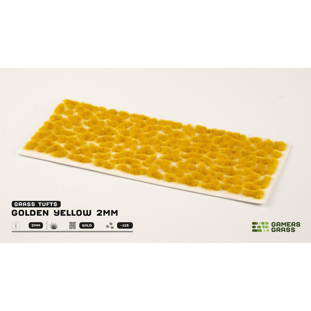 Gamers Grass Golden Yellow 2mm Tuft