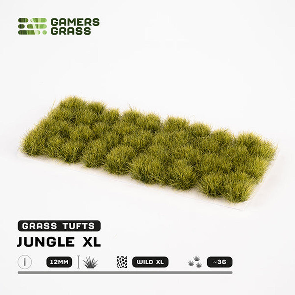 Gamers Grass Jungle XL 12mm Tuft Wild