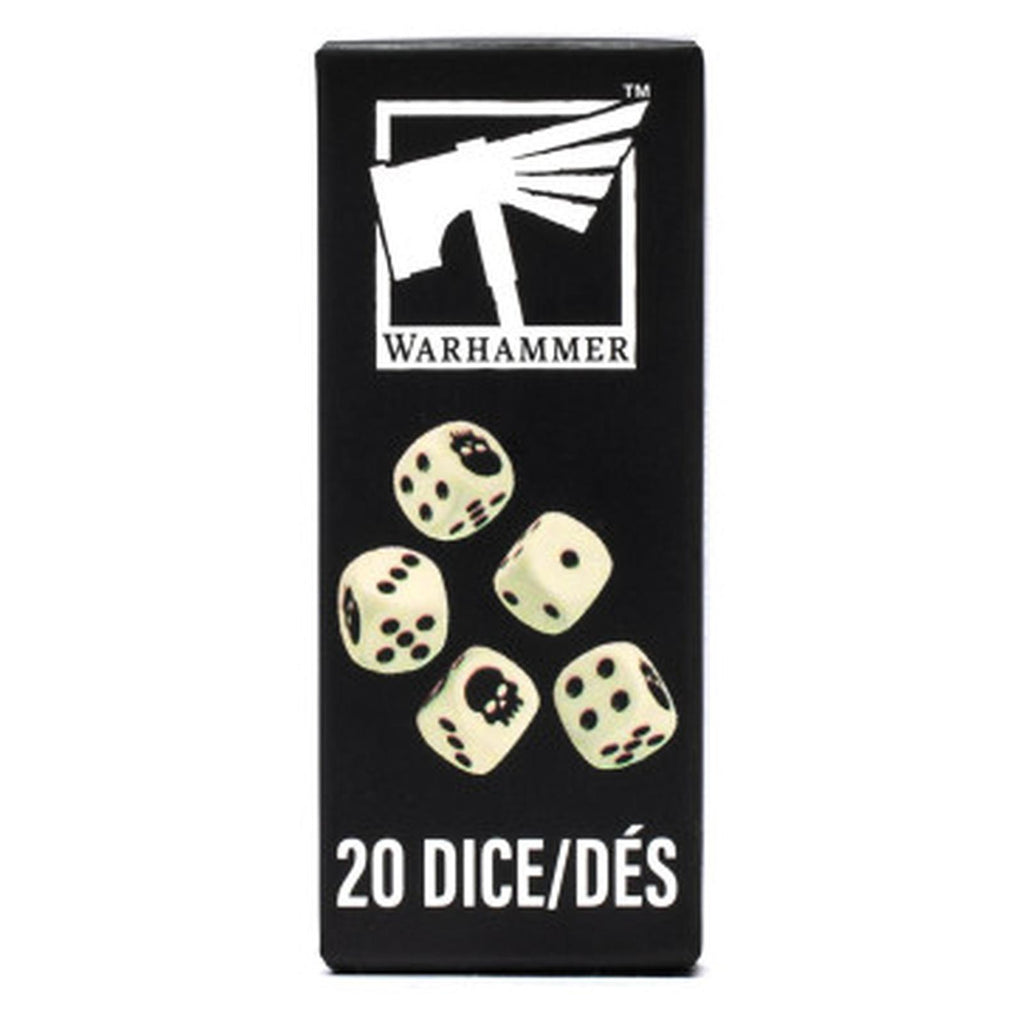Games Workshop Warhammer 20D6 Miniature Dice Set