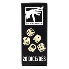 Games Workshop Warhammer 20D6 Miniature Dice Set