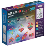 Geomag Glitter Panels 35 Piece Magnetic Building Set - Radar Toys