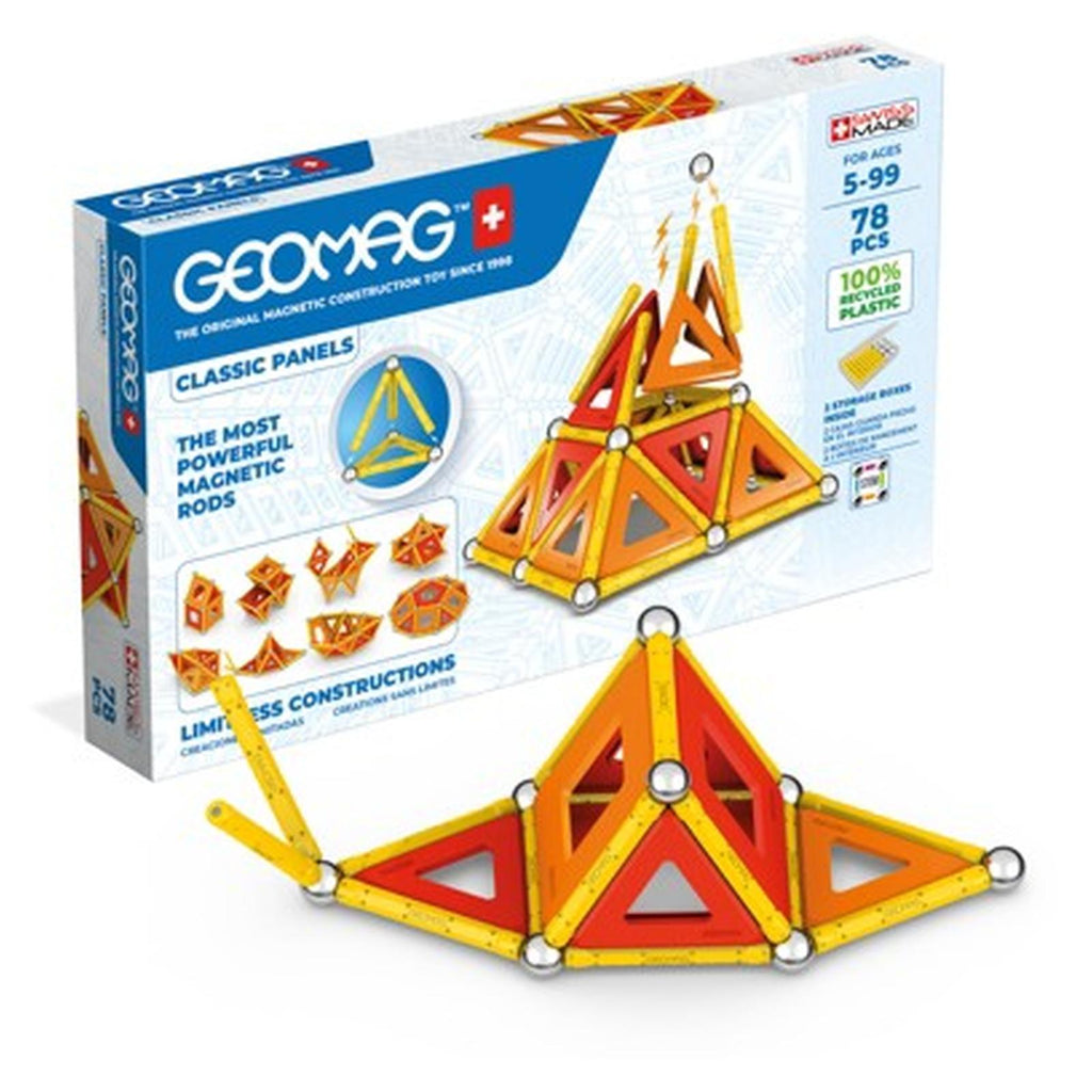 Geomag Classic Panels 78 Piece Building Set