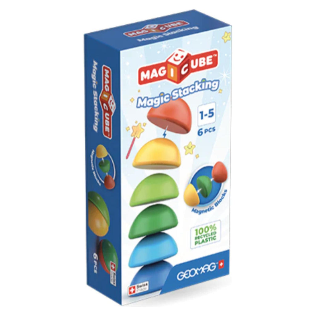 Geomag Magicube Magic Stacking 6 Piece Building Set