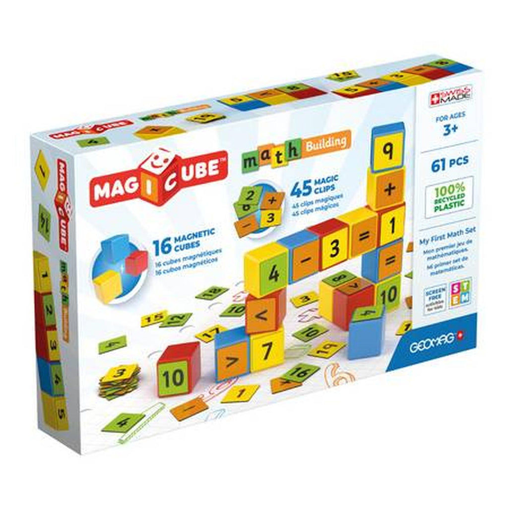 Geomag Magicube My First Math 61 Piece Building Set