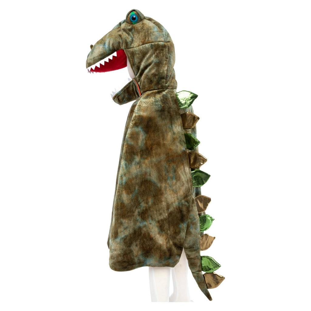 Great Pretenders Grandasaurus T-Rex Green Cape With Claws Size 5-6