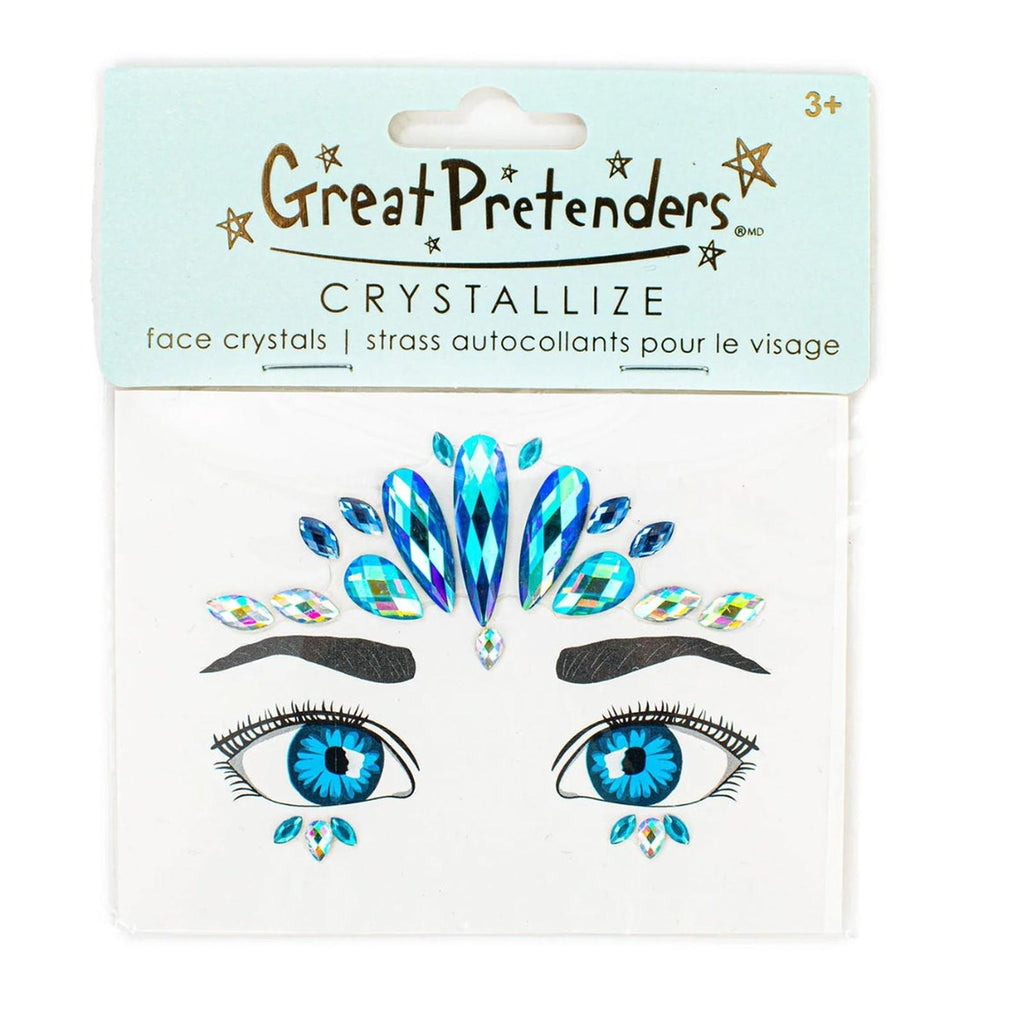 Great Pretenders Ocean Mermaid Face Crystals Set