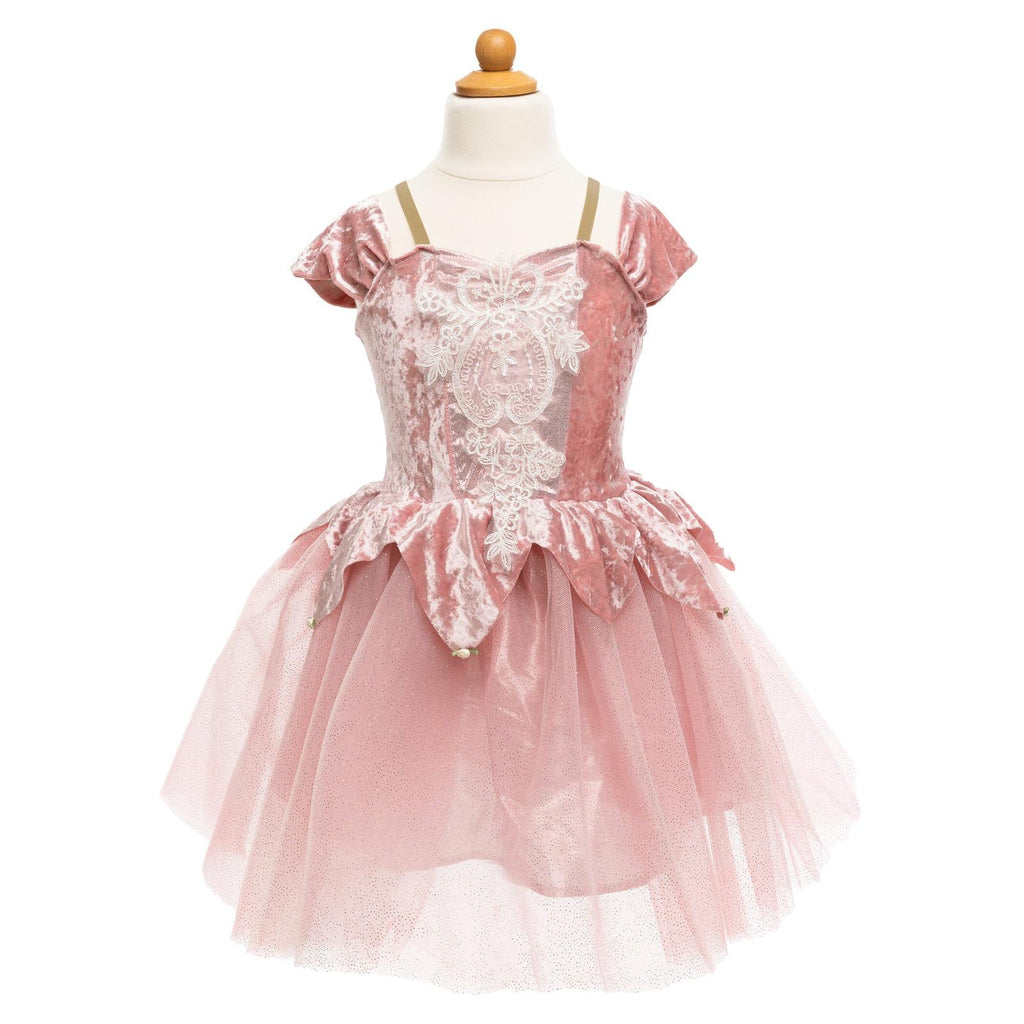 Great Pretenders Prima Ballerina Dress Dusty Rose Size 5-6