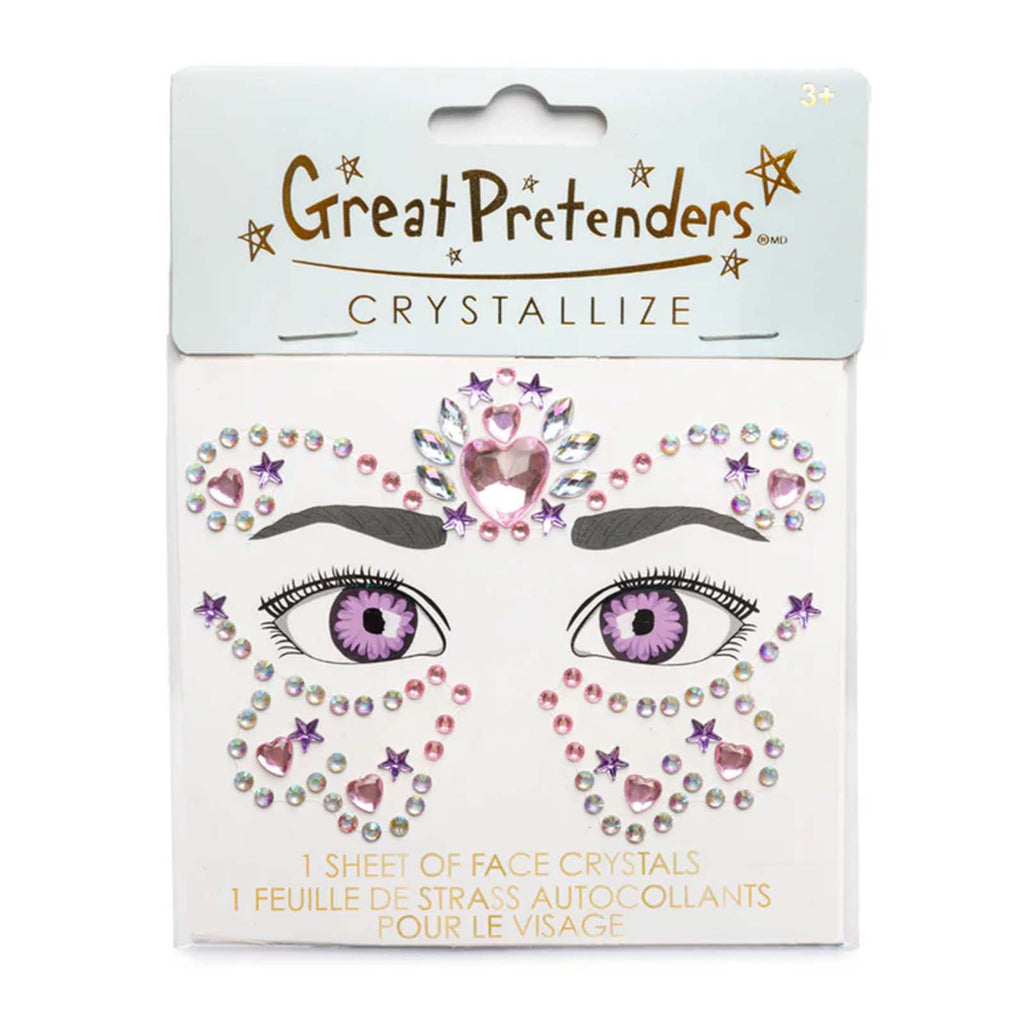 Great Pretenders Butterfly Princess Face Crystals Set - Radar Toys