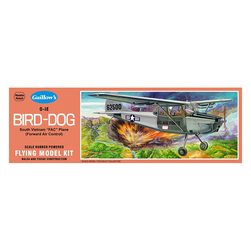 Guillows Cessna O1E Bird Dog Balsa Model Kit - Radar Toys