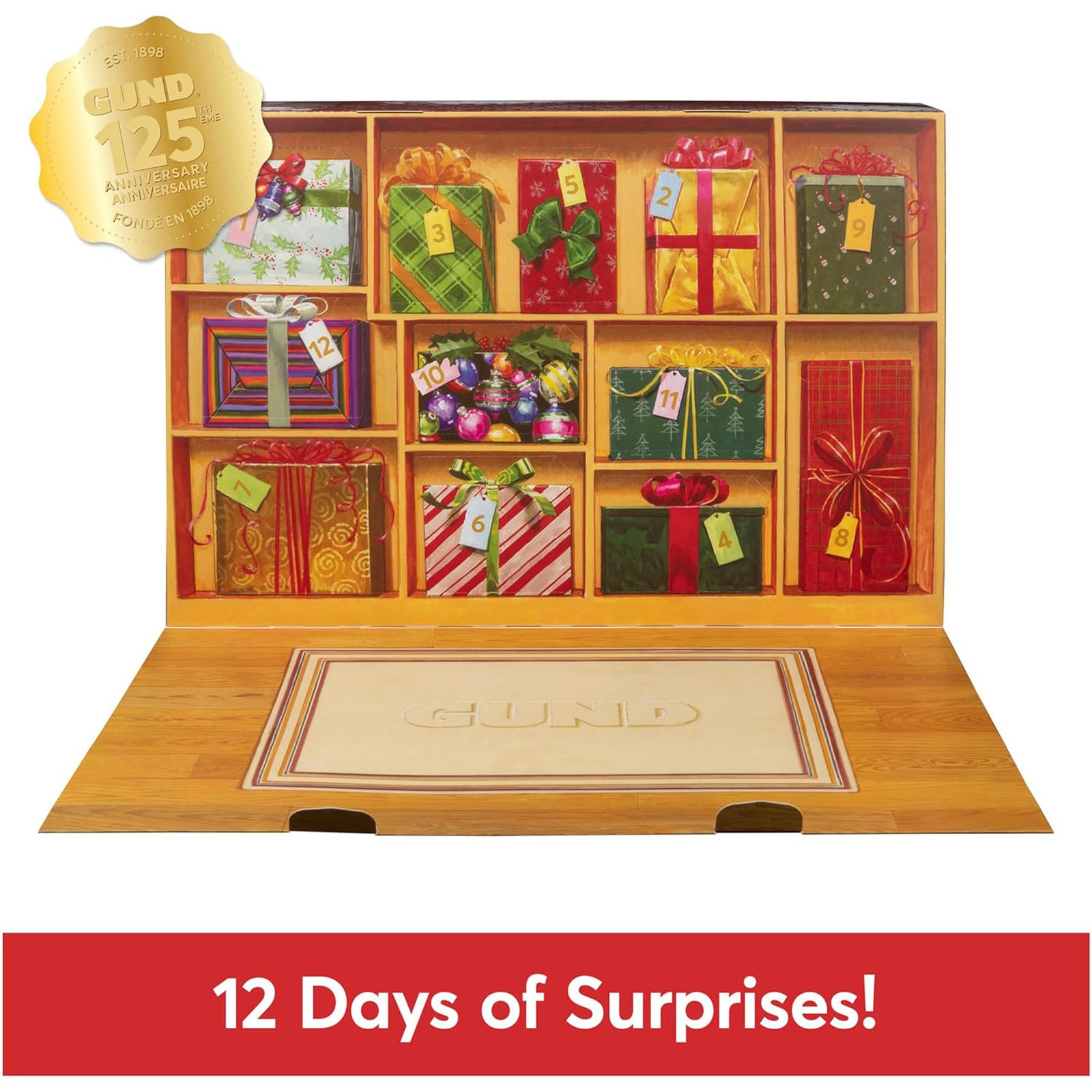 Gund 12 Mini Plush Advent Calendar Radar Toys