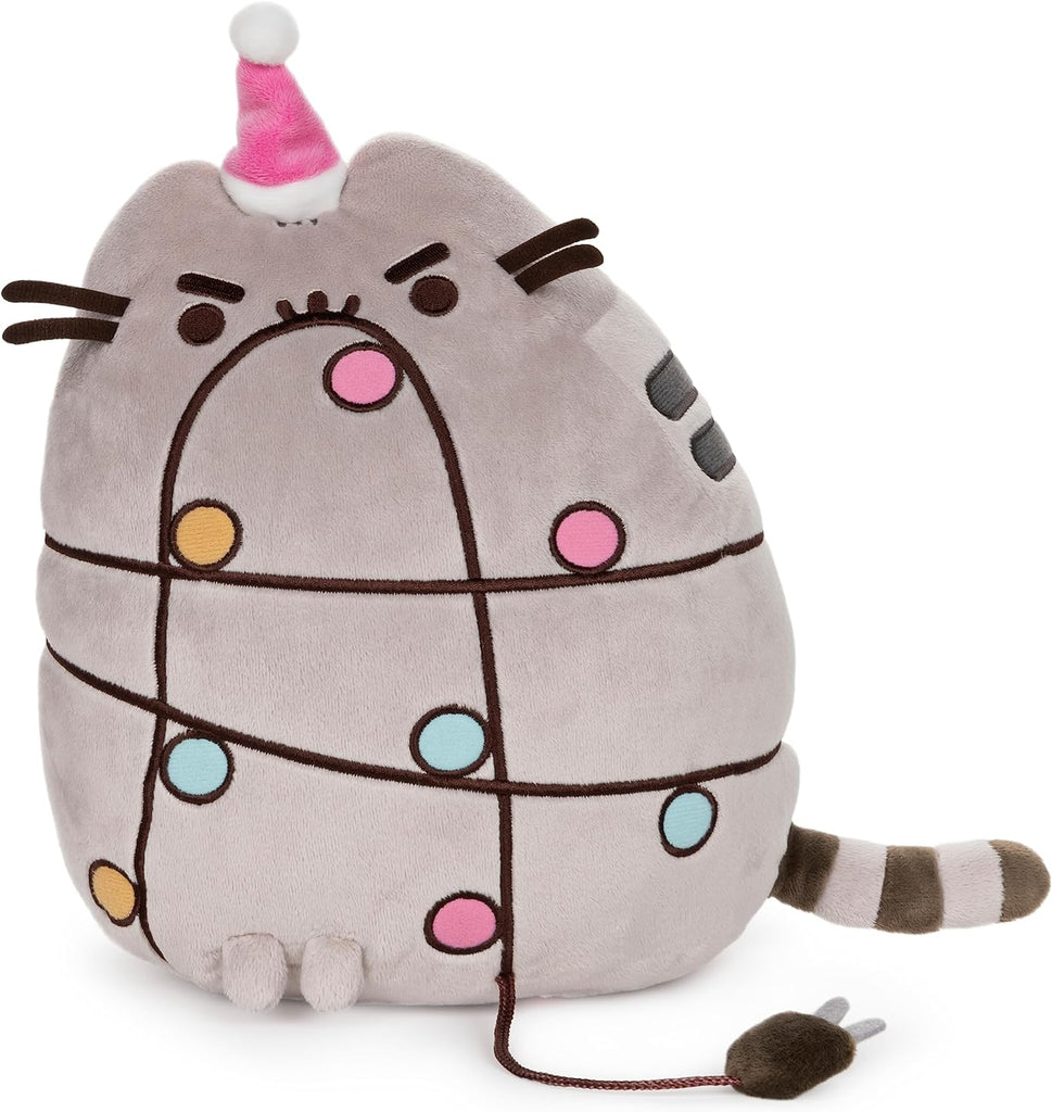 Gund Christmas Light Pusheen 9 Inch Plush Figure - Radar Toys