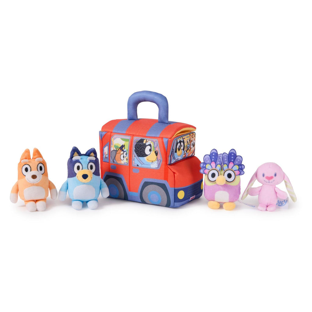 Gund Bluey Five Plush Playset