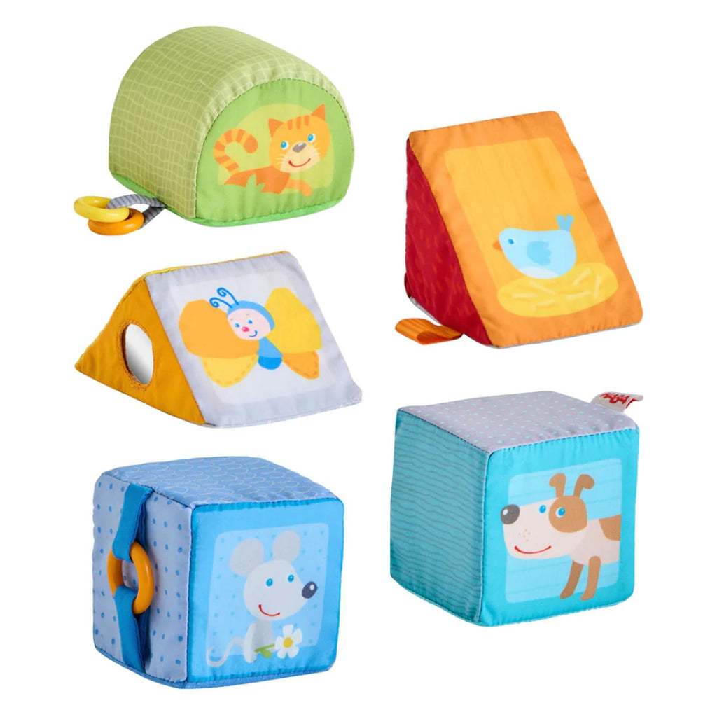HABA Animal Discovery Cubes Baby Activity Toy - Radar Toys