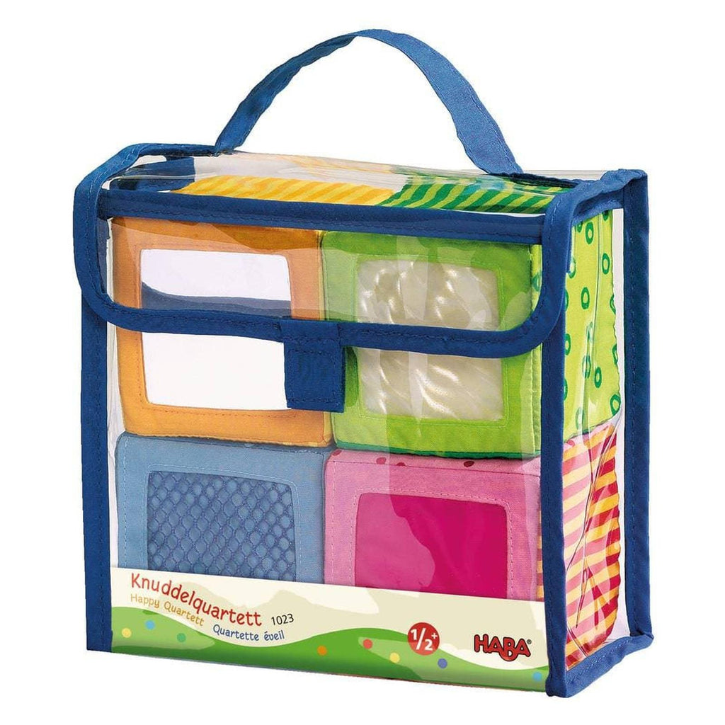 HABA Happy Quartett Baby's 4 Piece Soft Block Set - Radar Toys