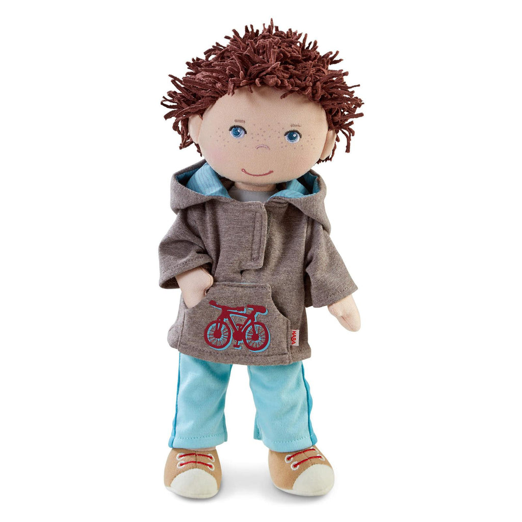 HABA Lian With Hoodie 11 Inch Soft Doll