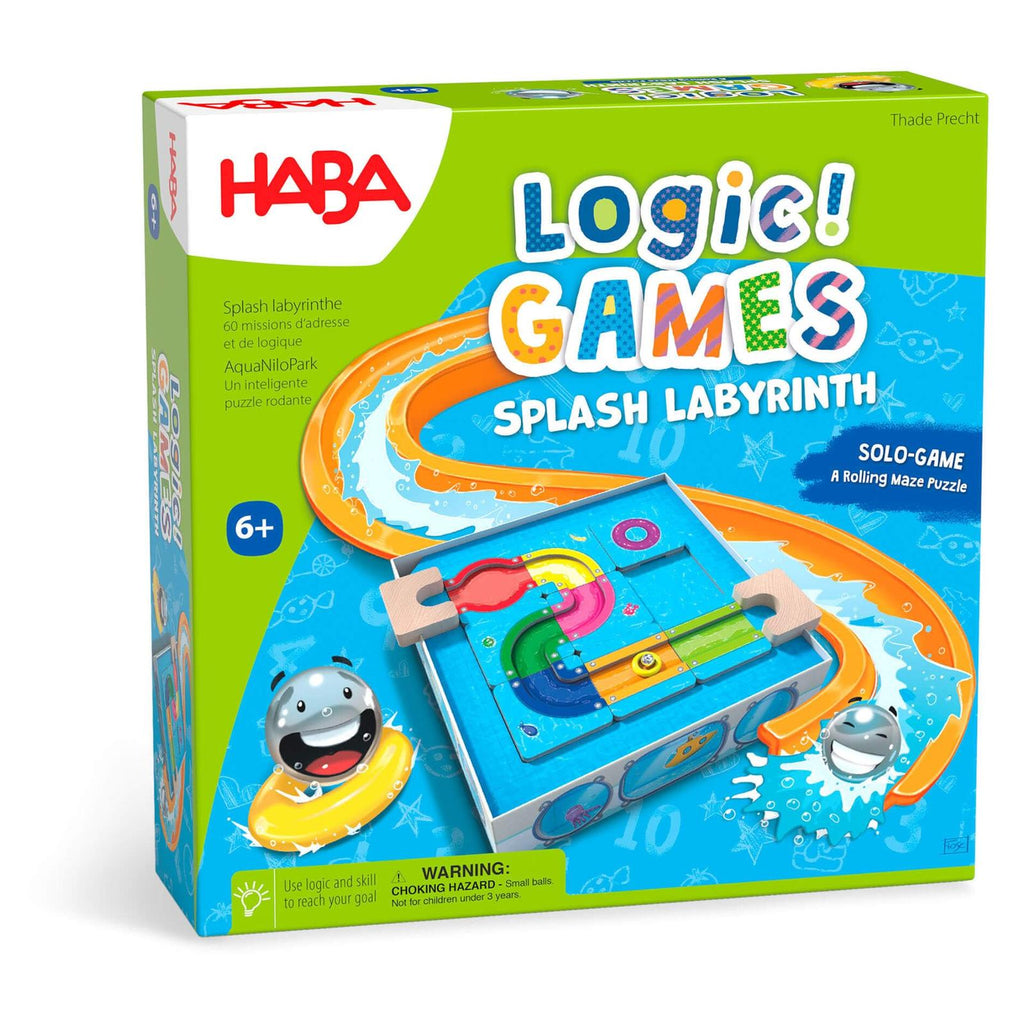HABA Logic Games Splash Labyrinth Brain Teaser - Radar Toys
