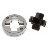 Hanayama Level 3 Hex Cast Brain Teaser Puzzle - Radar Toys