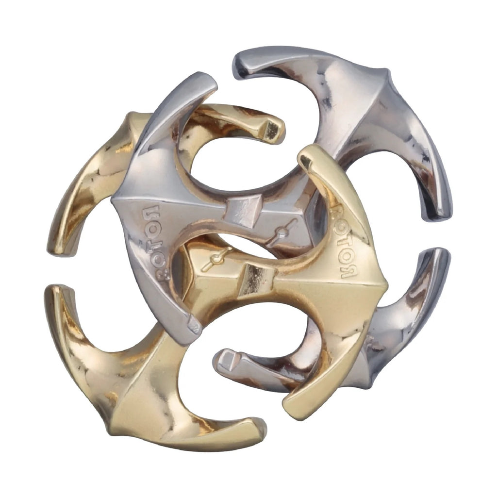 Hanayama Level 6 Rotor Cast Brain Teaser Puzzle - Radar Toys