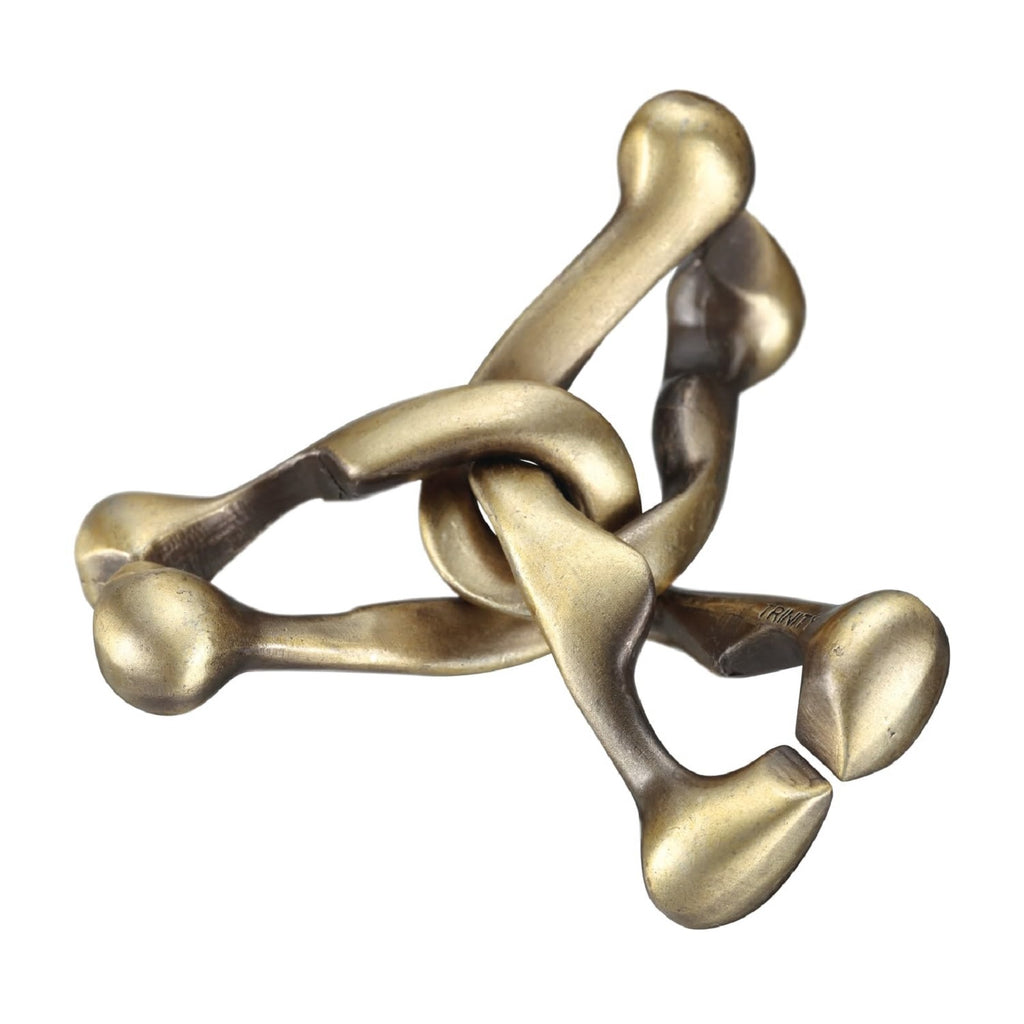 Hanayama Level 6 Trinity Cast Brain Teaser Puzzle - Radar Toys