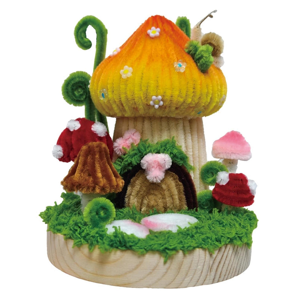 Hands Craft Chenille Mushroom House Kit
