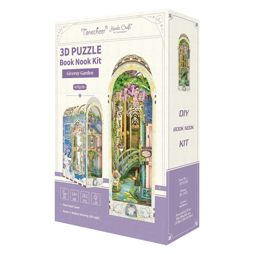 Hands Craft Giverny Garden Book Nook Kit