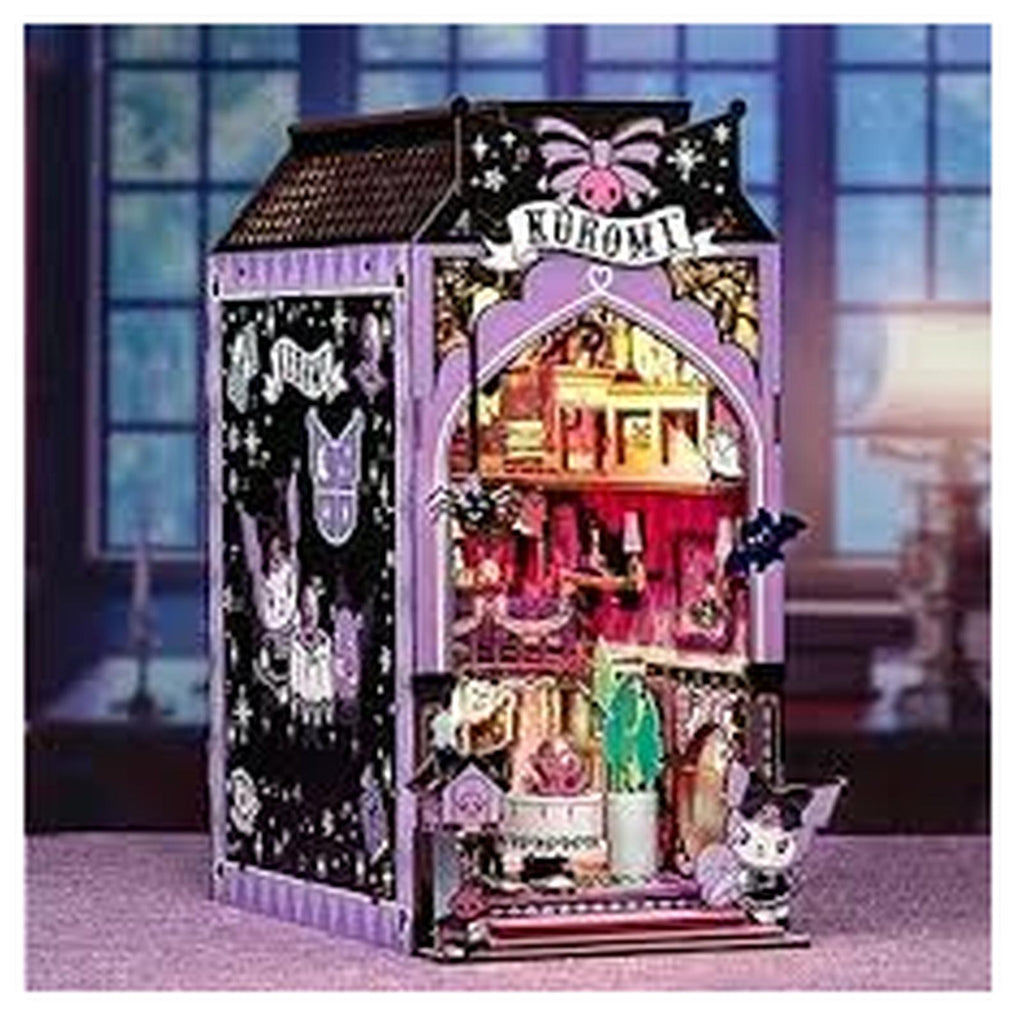 Hands Craft Sanrio Kuromi Spooky House DIY Book Nook Kit - Radar Toys