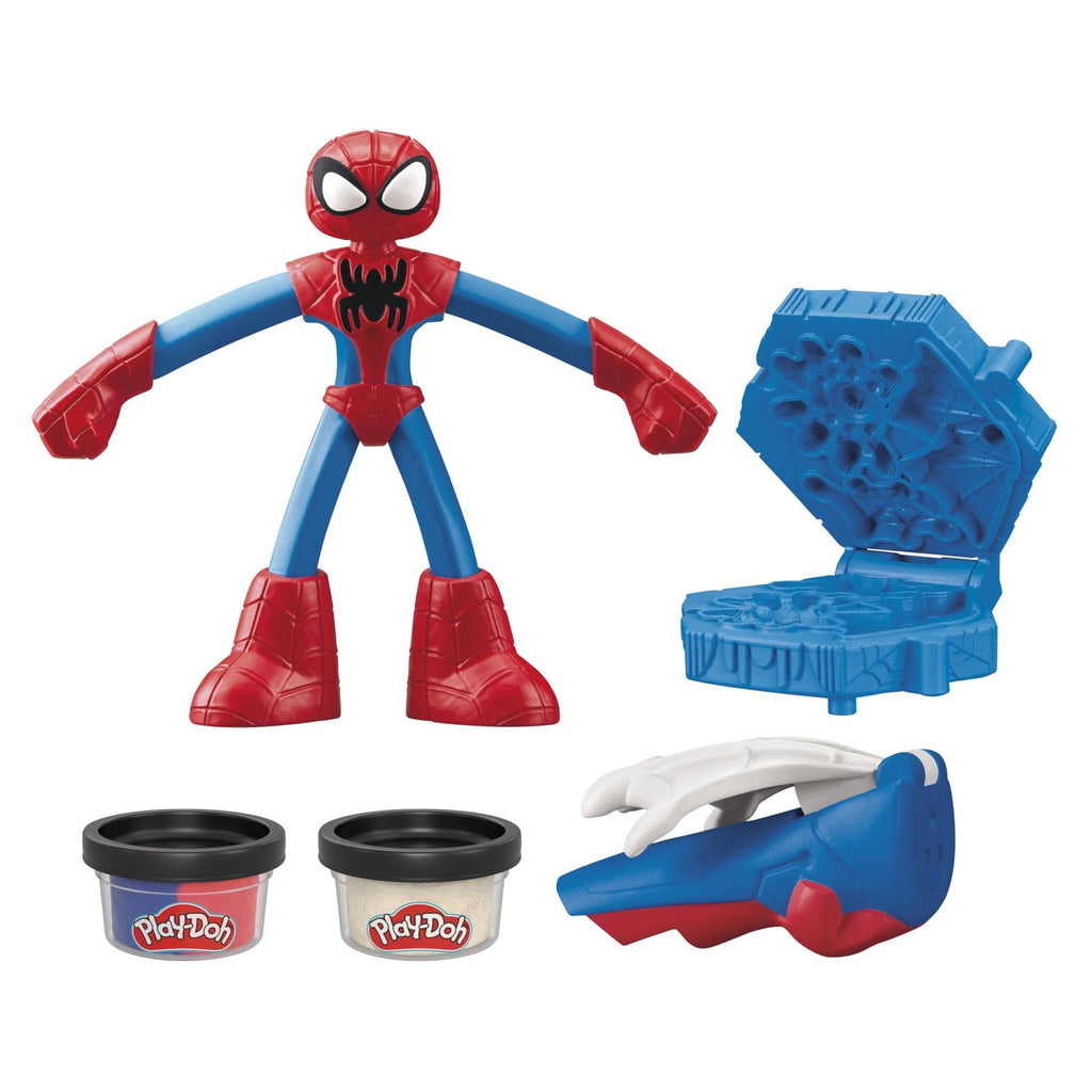 Hasbro Play-Doh Spider-Man Thwip Squisher Playset
